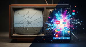 Television is in Steep Decline Compared to Social Network Marketing